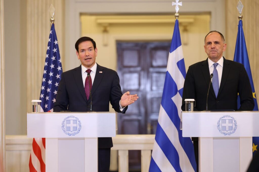 Γ. Γεραπετρίτης: Η Ελλάδα γέφυρα διαλόγου στην περιοχή – Μ. Ρούμπιο: Πυλώνας σταθερότητας η Ελλάδα – BINTEO)
